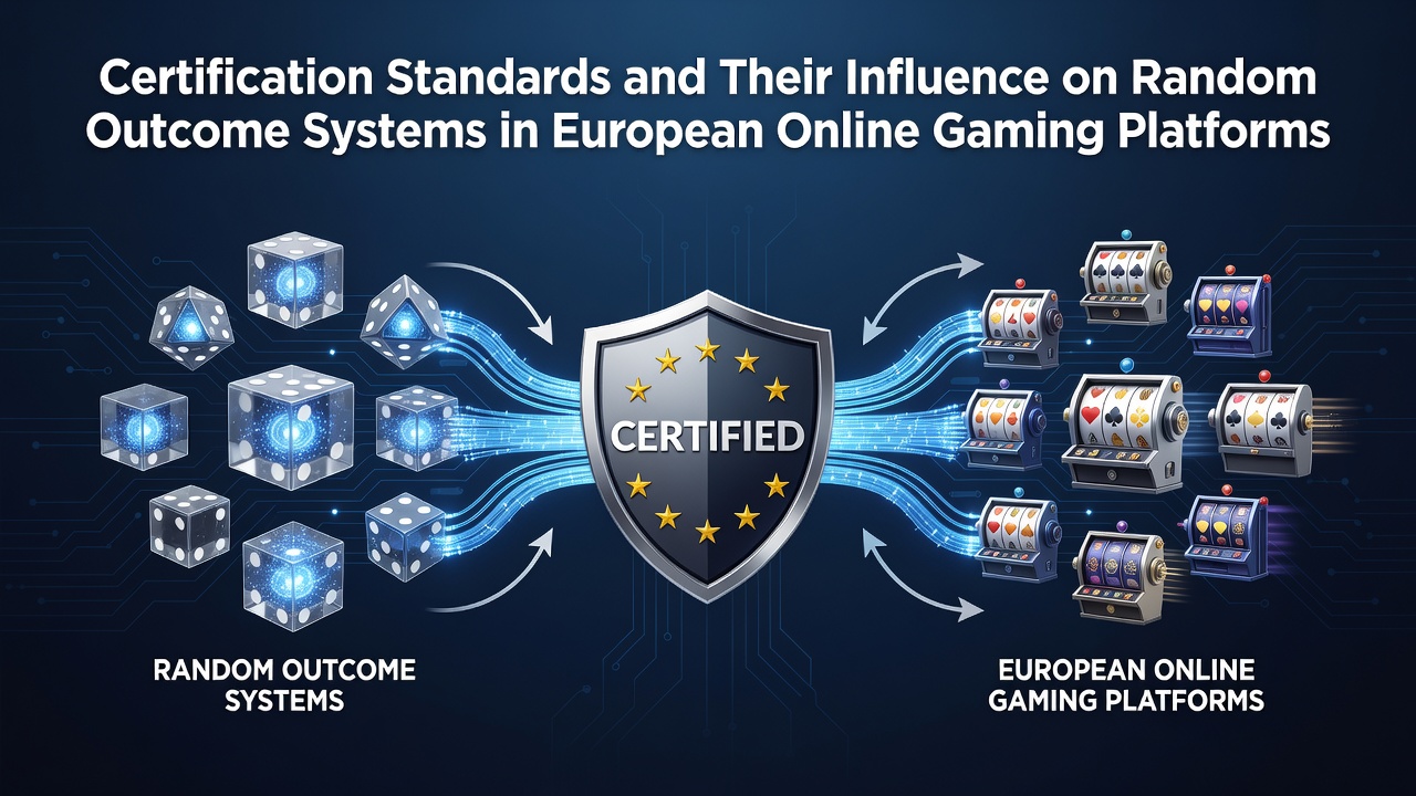 Certificeringsprocessen voor random number generators in Europese online gaming platforms