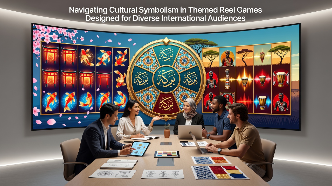 Thematische reel games met culturele symbolen aangepast voor internationale spelers