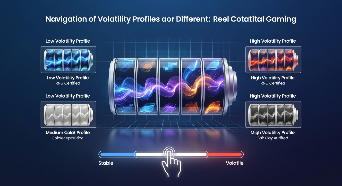 Reel configuraties in digitale gokkasten met volatiliteitsindicatoren