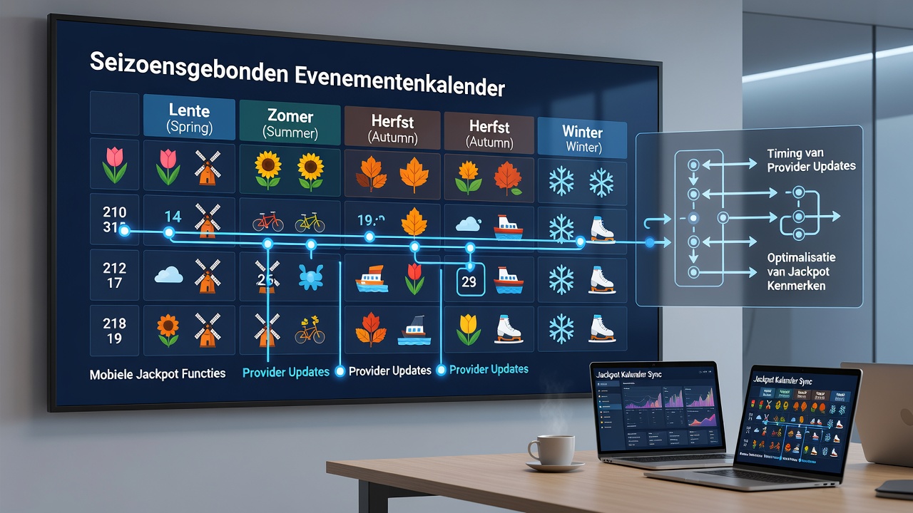 Seizoenskalenders en mobiele jackpot updates in Nederland