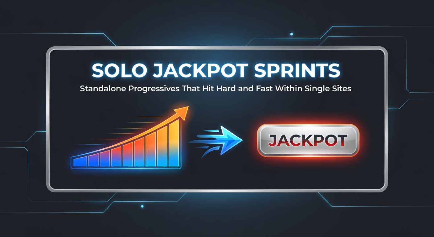Een close-up van een standalone jackpot die explodeert op een single-site gokkast, met confetti en een meter die €200.000 bereikt tijdens een snelle sprint