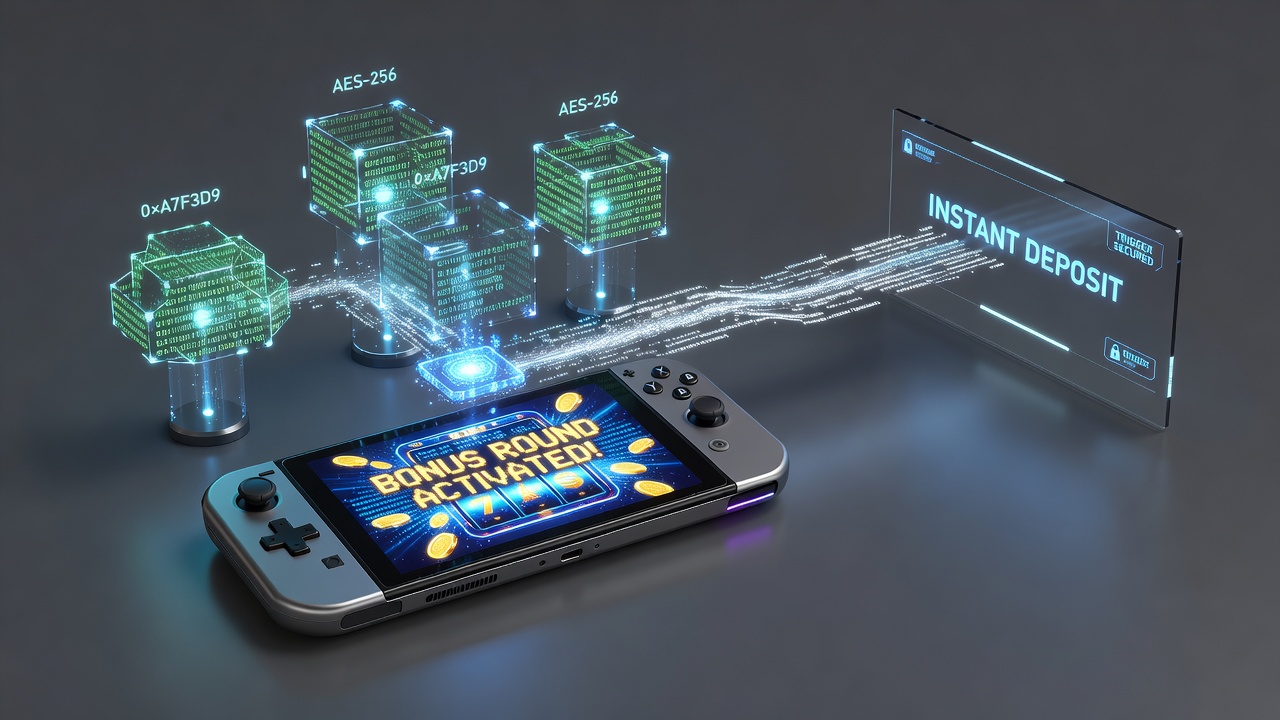 Encryptielagen in mobiele gokkast betalingen en bonus triggers